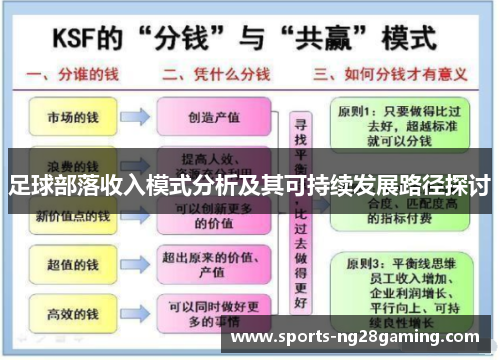 足球部落收入模式分析及其可持续发展路径探讨 足球部落收入模式分析及其可持续发展路径探讨
