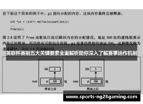 英联杯赛制五大关键要素全面解析助你深入了解赛事运作机制