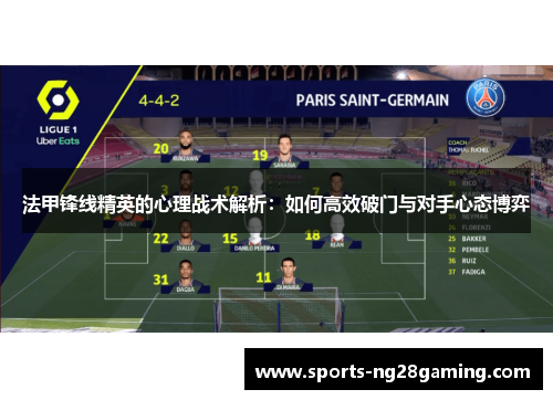 法甲锋线精英的心理战术解析：如何高效破门与对手心态博弈