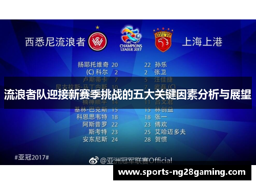 流浪者队迎接新赛季挑战的五大关键因素分析与展望